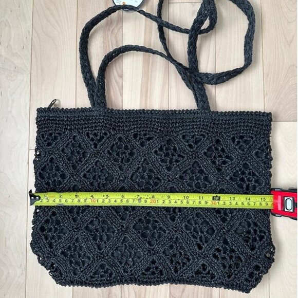 Cherokee crochet tote bag, new with tags (deadstock). - Picture 6 of 8